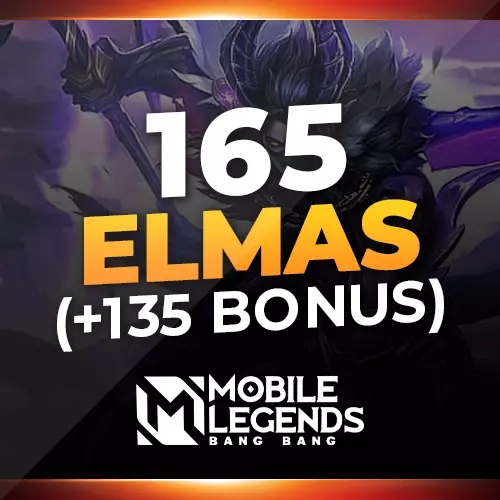 Mobile Legends 165 +135 Elmas